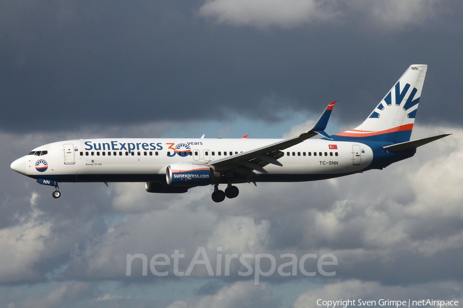 SunExpress Boeing 737-8HC (TC-SNN) | Photo 534610