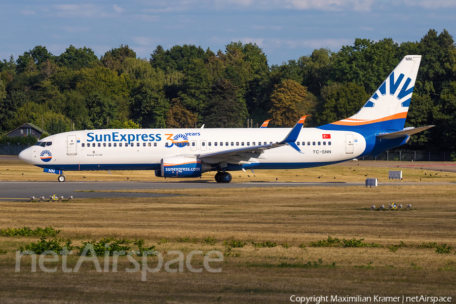 SunExpress Boeing 737-8HC (TC-SNN) | Photo 539030