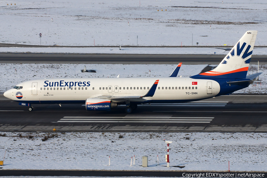 SunExpress Boeing 737-8HC (TC-SNN) | Photo 279610