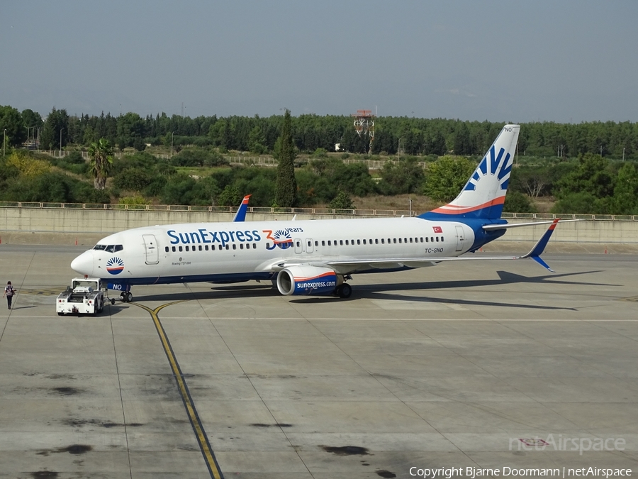 SunExpress Boeing 737-8HC (TC-SNO) | Photo 433137