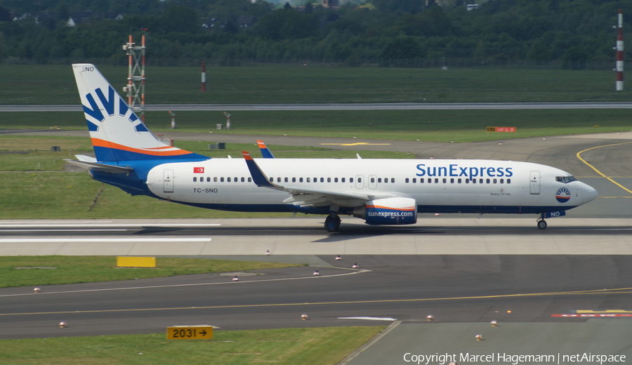 SunExpress Boeing 737-8HC (TC-SNO) | Photo 106690
