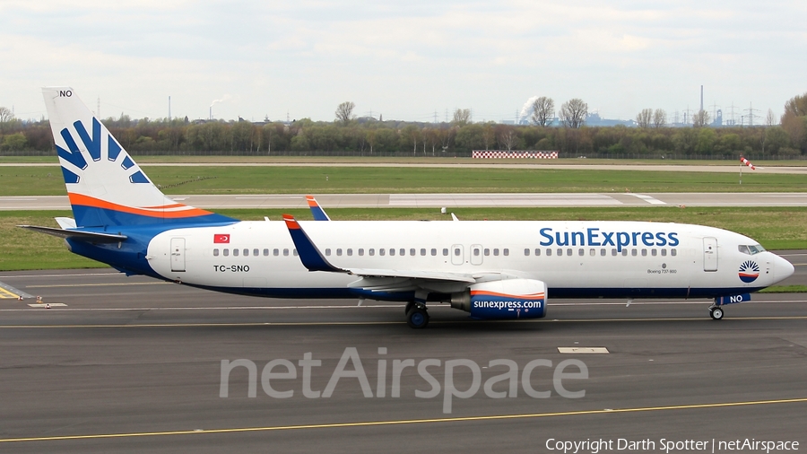 SunExpress Boeing 737-8HC (TC-SNO) | Photo 206215