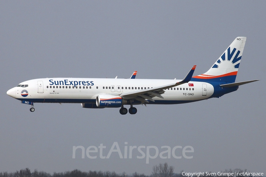 SunExpress Boeing 737-8HC (TC-SNO) | Photo 17947