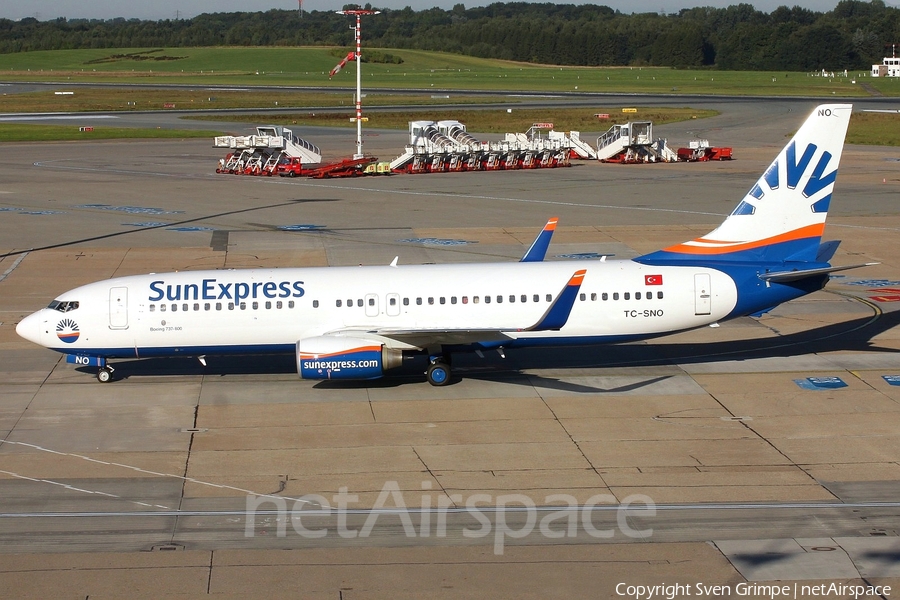 SunExpress Boeing 737-8HC (TC-SNO) | Photo 36057