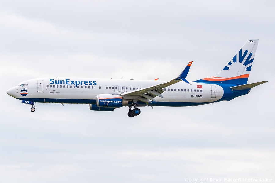 SunExpress Boeing 737-8HC (TC-SNO) | Photo 333094