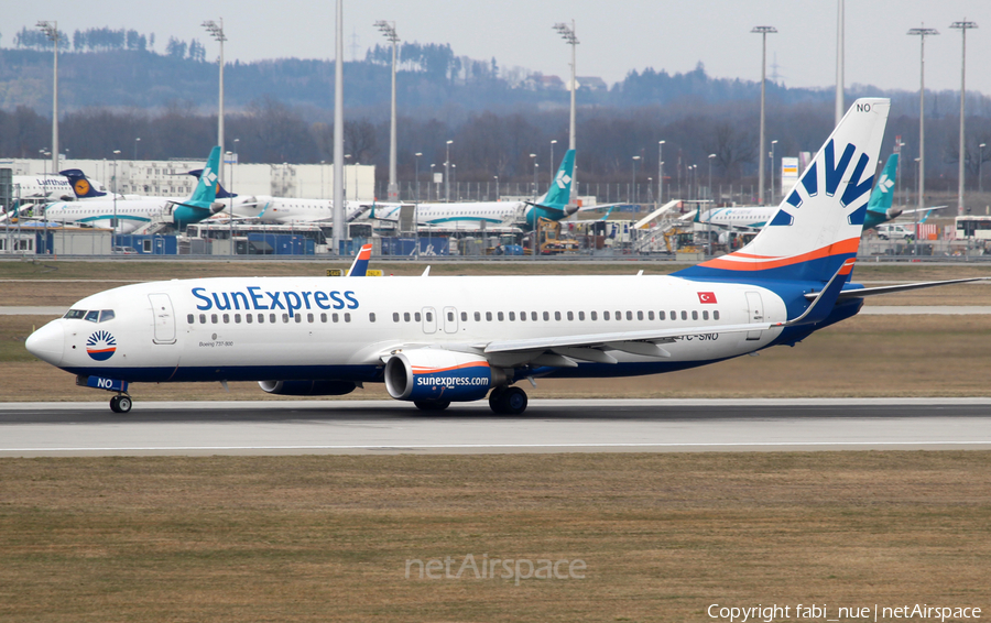 SunExpress Boeing 737-8HC (TC-SNO) | Photo 102871
