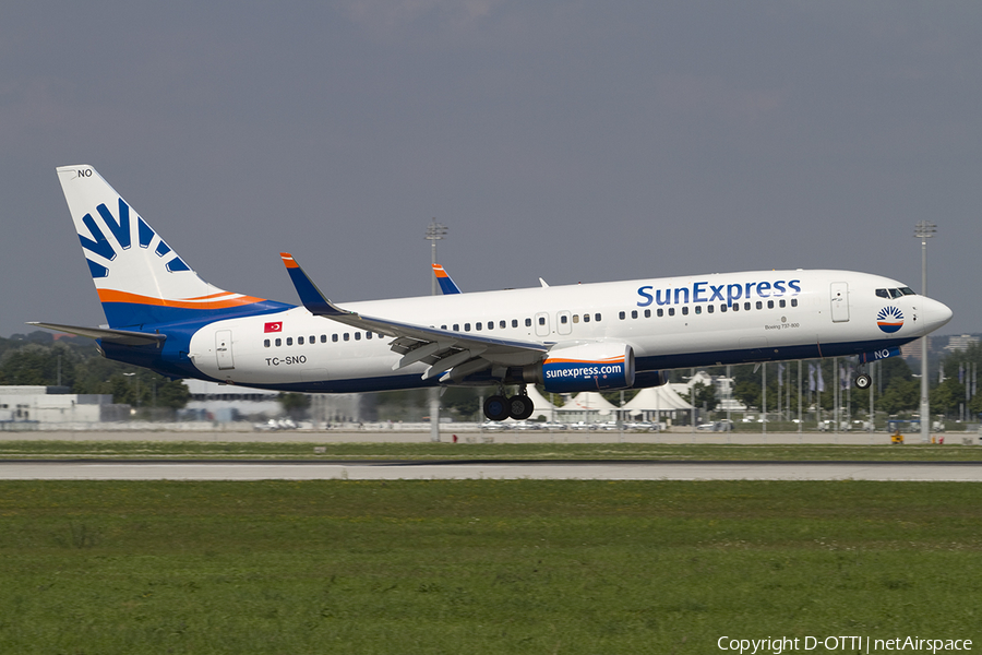 SunExpress Boeing 737-8HC (TC-SNO) | Photo 311893