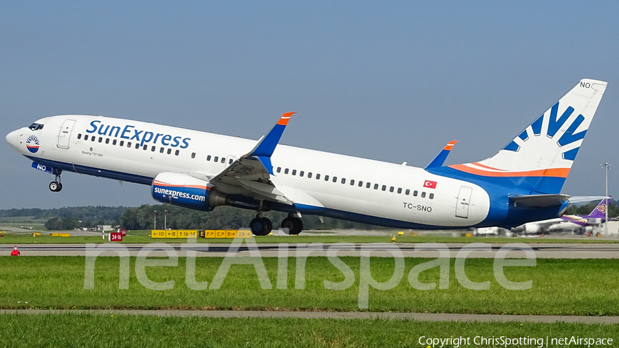 SunExpress Boeing 737-8HC (TC-SNO) | Photo 189870