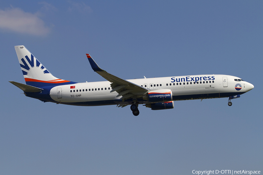 SunExpress Boeing 737-8HC (TC-SNP) | Photo 300466