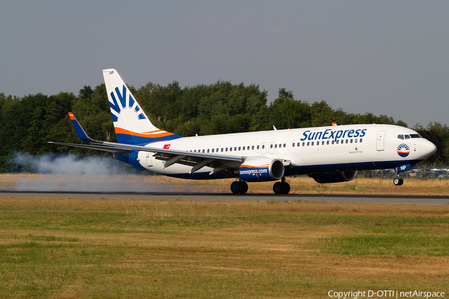 SunExpress Boeing 737-8HC (TC-SNP) | Photo 304858