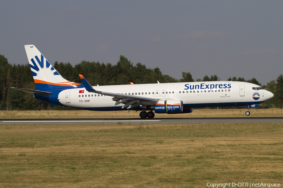 SunExpress Boeing 737-8HC (TC-SNP) | Photo 304859