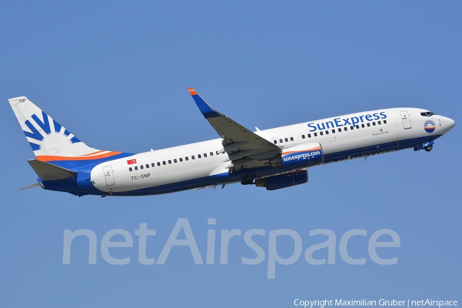 SunExpress Boeing 737-8HC (TC-SNP) | Photo 111530