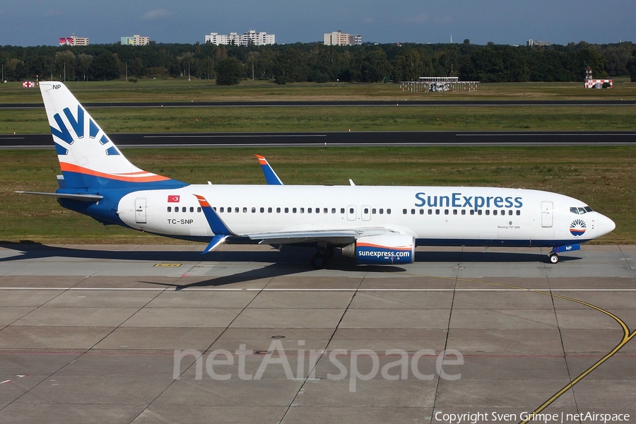 SunExpress Boeing 737-8HC (TC-SNP) | Photo 188798