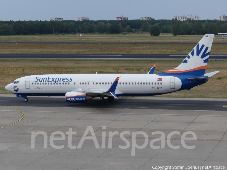 SunExpress Boeing 737-8HC (TC-SNP) | Photo 255894