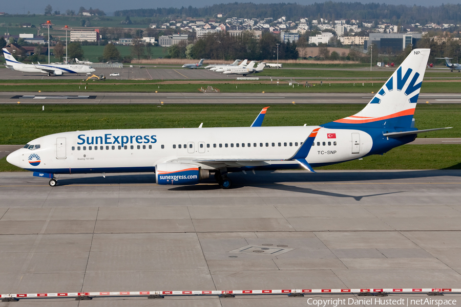 SunExpress Boeing 737-8HC (TC-SNP) | Photo 421337