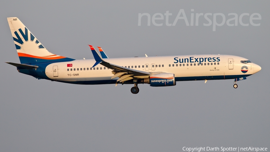 SunExpress Boeing 737-8HC (TC-SNR) | Photo 160149