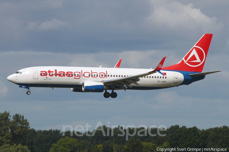 AtlasGlobal (SunExpress) Boeing 737-8HC (TC-SNT) | Photo 183159