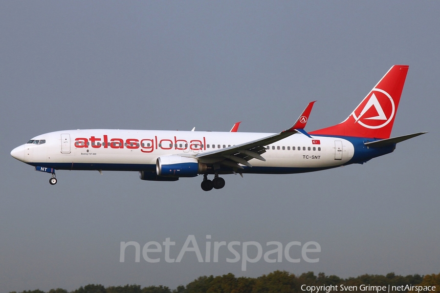 AtlasGlobal (SunExpress) Boeing 737-8HC (TC-SNT) | Photo 193790