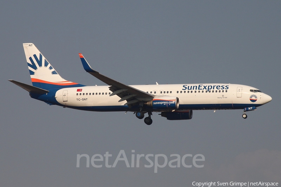 SunExpress Boeing 737-8HC (TC-SNT) | Photo 82411