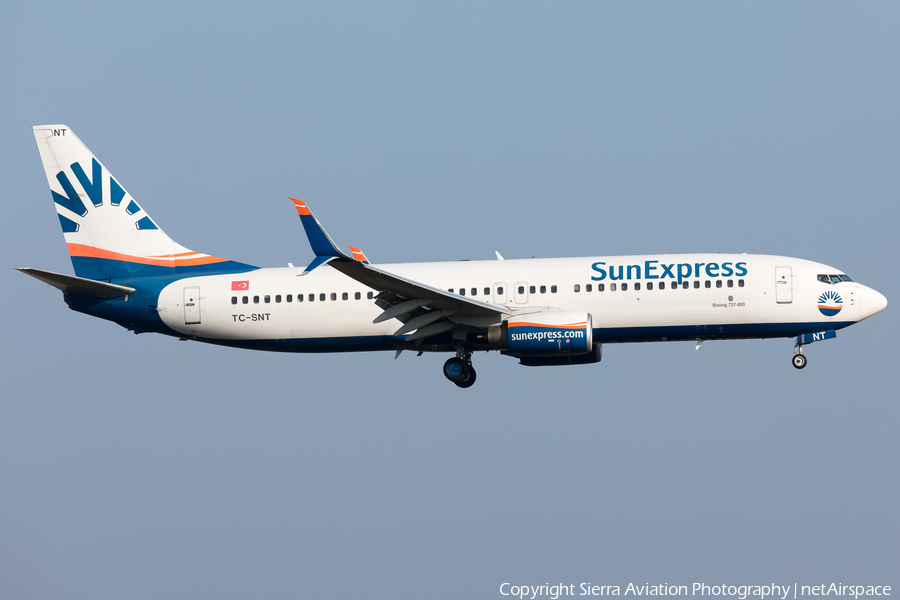 SunExpress Boeing 737-8HC (TC-SNT) | Photo 502361