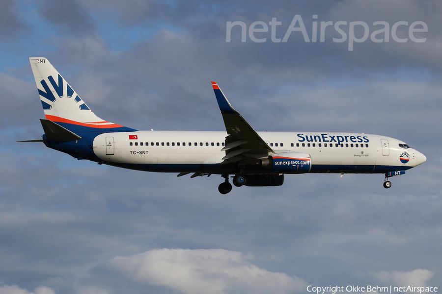 SunExpress Boeing 737-8HC (TC-SNT) | Photo 118216