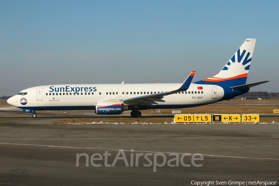 SunExpress Boeing 737-8HC (TC-SNT) | Photo 17113