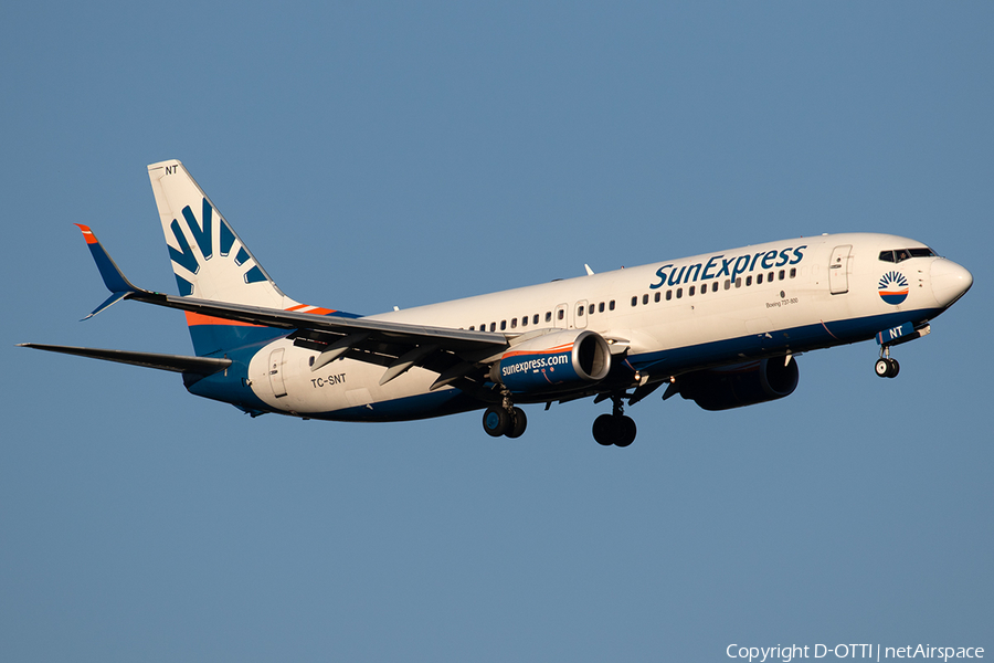 SunExpress Boeing 737-8HC (TC-SNT) | Photo 333548