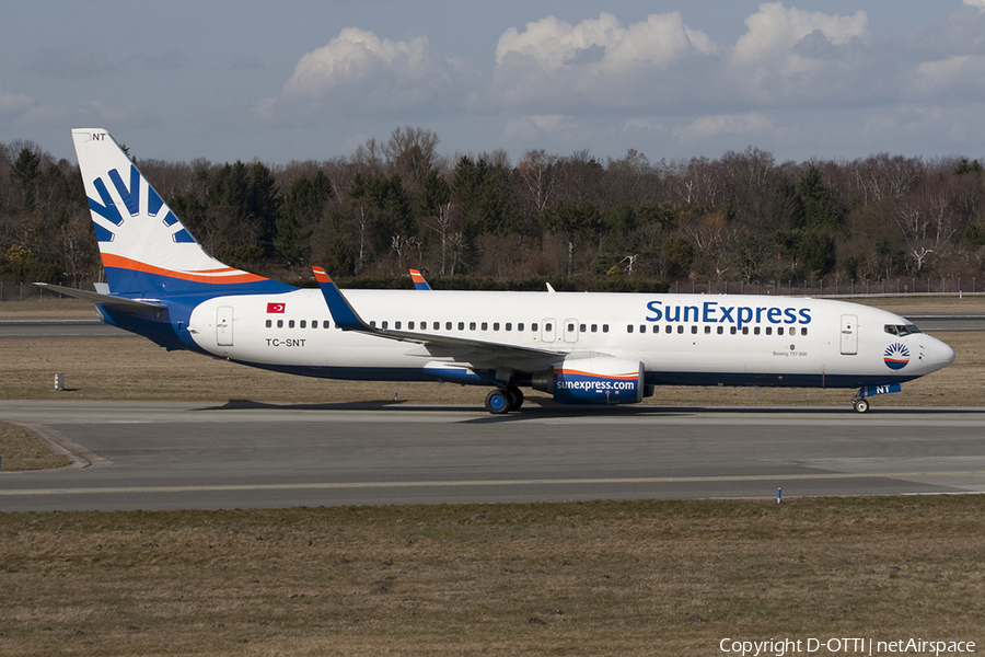 SunExpress Boeing 737-8HC (TC-SNT) | Photo 346774