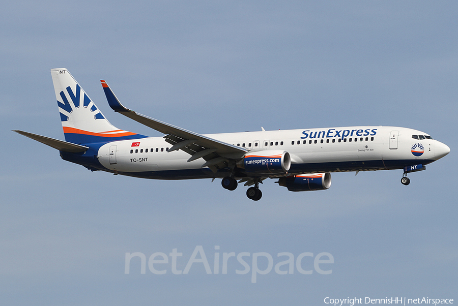 SunExpress Boeing 737-8HC (TC-SNT) | Photo 408904