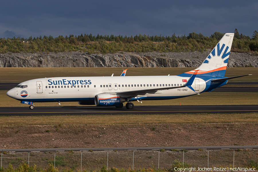 SunExpress Boeing 737-8HC (TC-SNU) | Photo 348591
