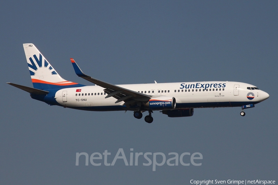 SunExpress Boeing 737-8HC (TC-SNU) | Photo 83096