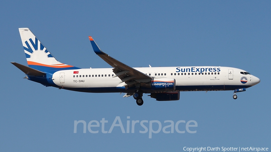 SunExpress Boeing 737-8HC (TC-SNU) | Photo 208793