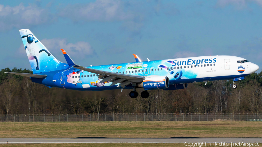 SunExpress Boeing 737-8HC (TC-SNU) | Photo 497414