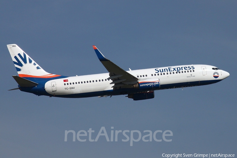 SunExpress Boeing 737-8HC (TC-SNU) | Photo 107527