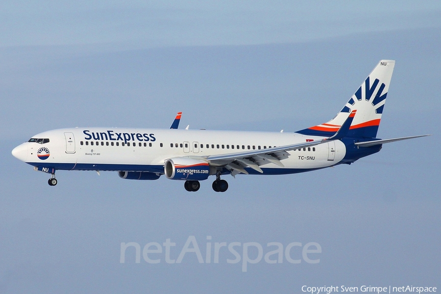 SunExpress Boeing 737-8HC (TC-SNU) | Photo 17196