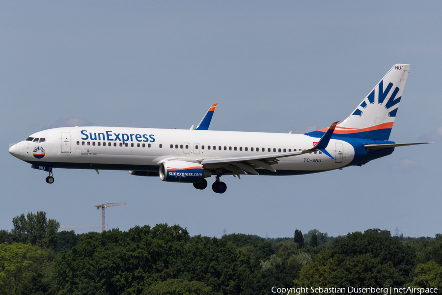 SunExpress Boeing 737-8HC (TC-SNU) | Photo 174833