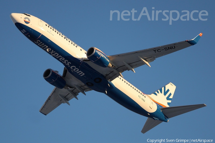 SunExpress Boeing 737-8HC (TC-SNU) | Photo 17813