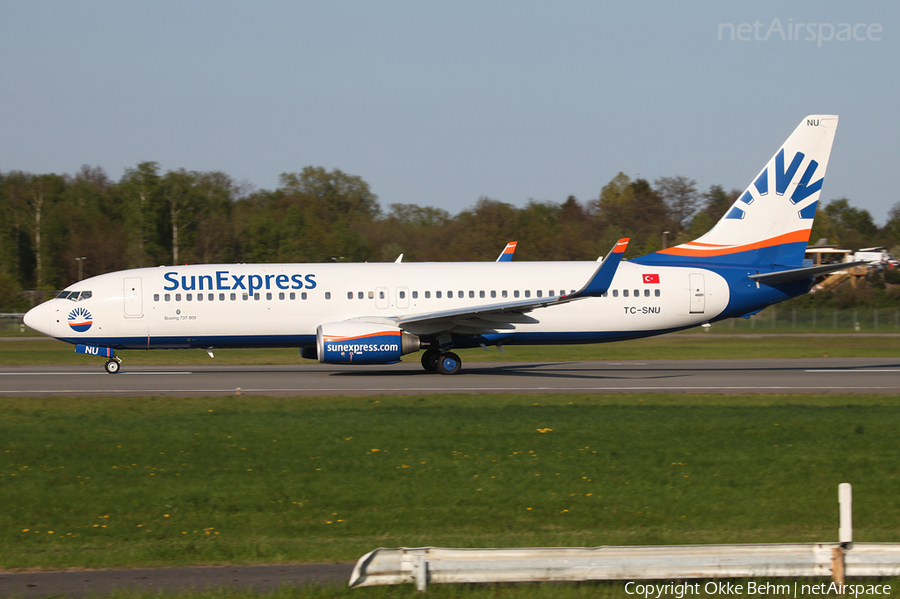 SunExpress Boeing 737-8HC (TC-SNU) | Photo 39779