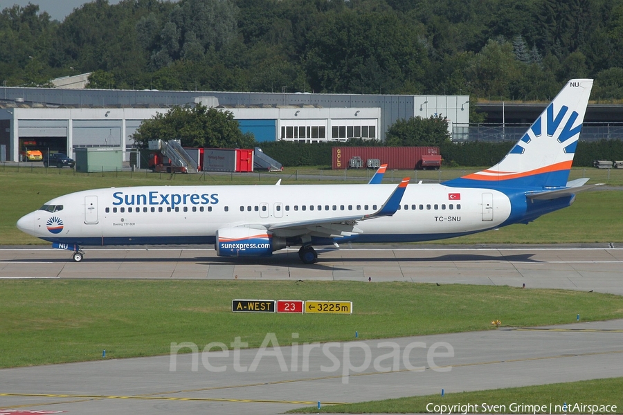 SunExpress Boeing 737-8HC (TC-SNU) | Photo 51238