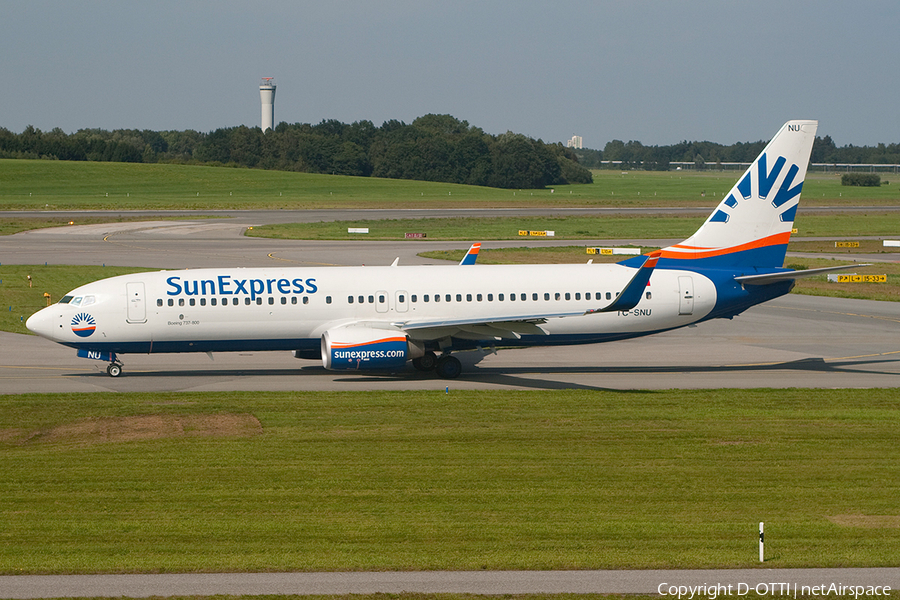 SunExpress Boeing 737-8HC (TC-SNU) | Photo 368329