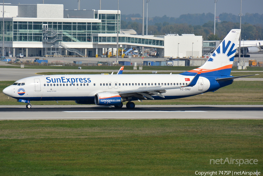 SunExpress Boeing 737-8HC (TC-SNU) | Photo 87729