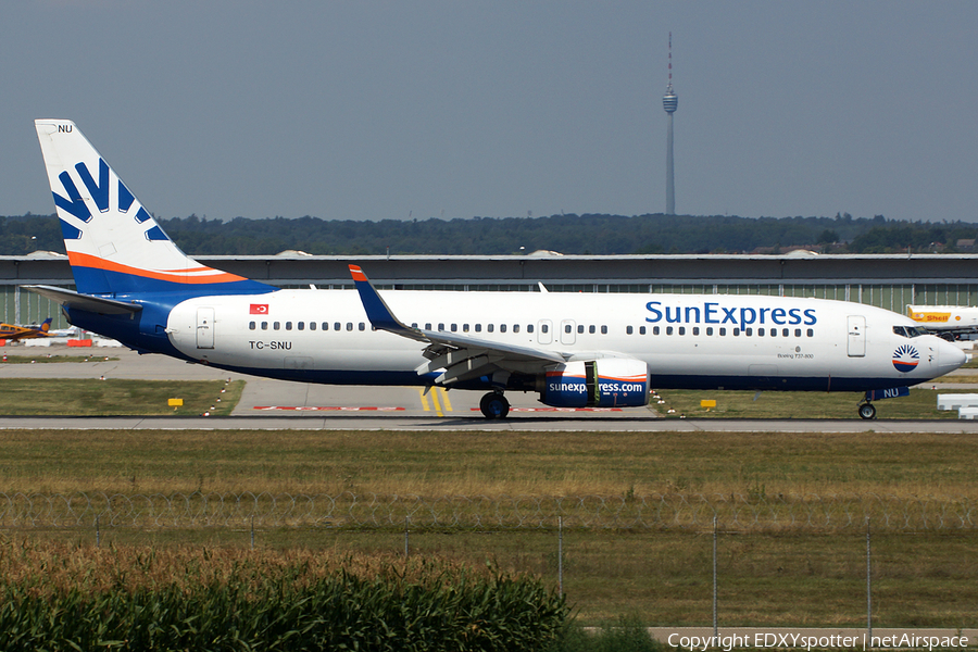 SunExpress Boeing 737-8HC (TC-SNU) | Photo 275941