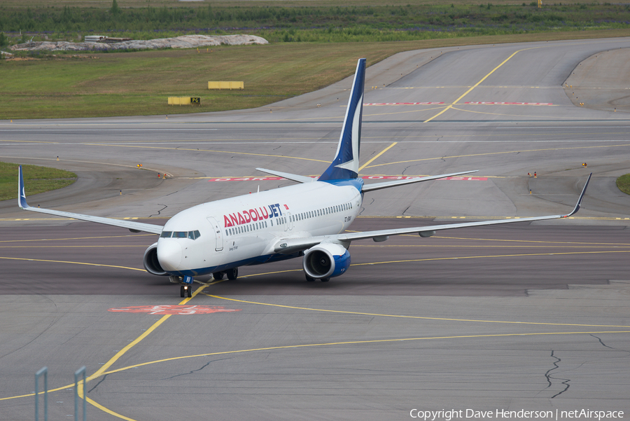 AnadoluJet Boeing 737-86J (TC-SNV) | Photo 51160