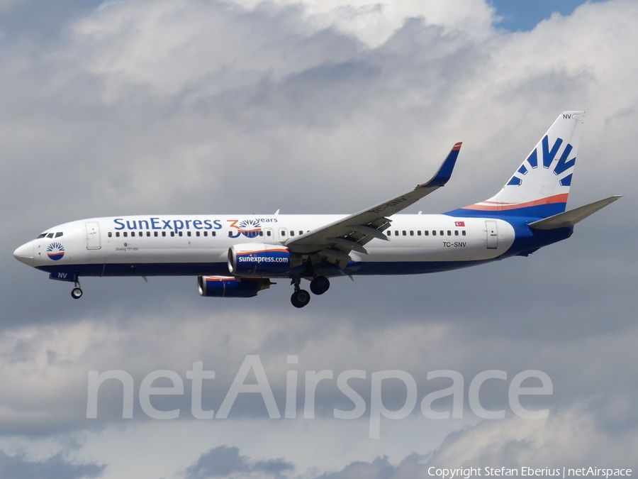 SunExpress Boeing 737-86J (TC-SNV) | Photo 393160