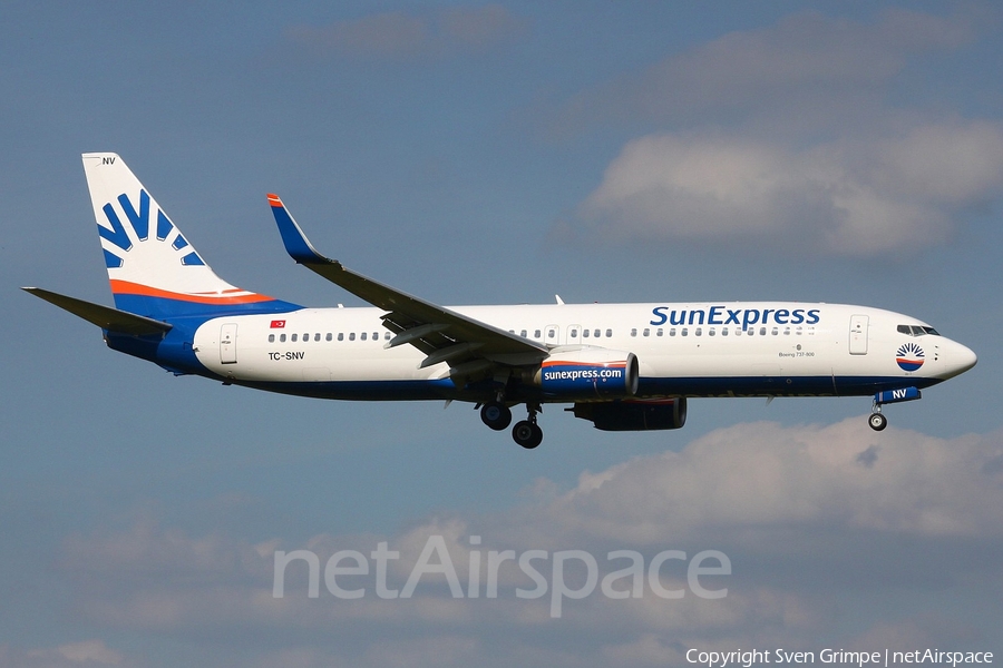 SunExpress Boeing 737-86J (TC-SNV) | Photo 20427