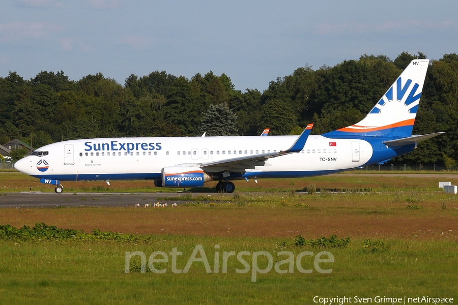 SunExpress Boeing 737-86J (TC-SNV) | Photo 23112