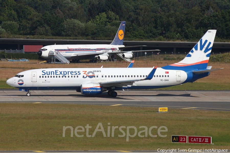 SunExpress Boeing 737-86J (TC-SNV) | Photo 392808