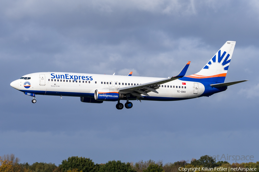 SunExpress Boeing 737-86J (TC-SNV) | Photo 411589