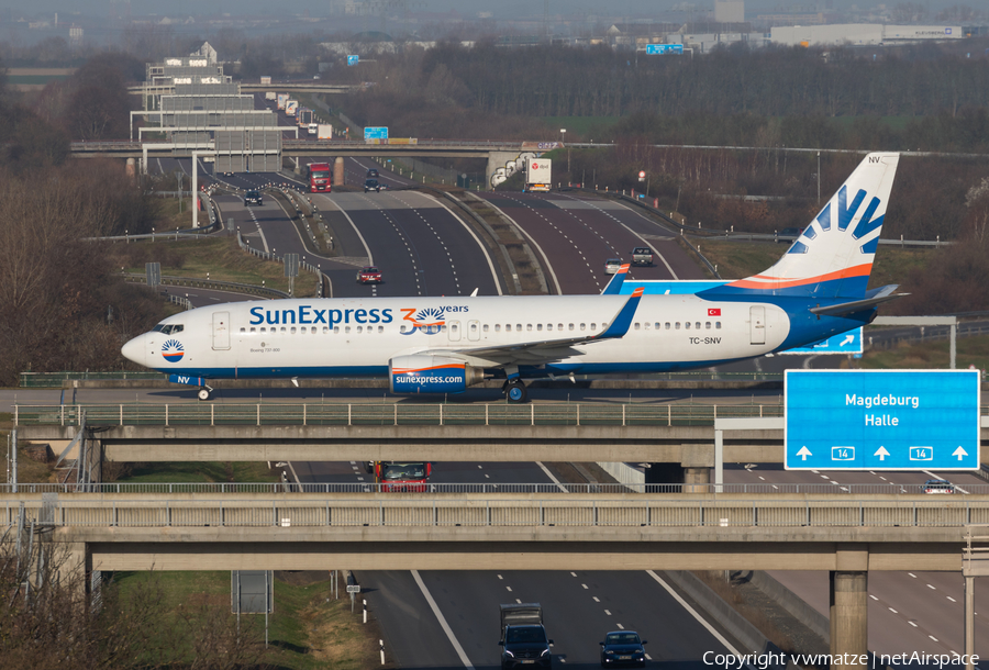 SunExpress Boeing 737-86J (TC-SNV) | Photo 377516