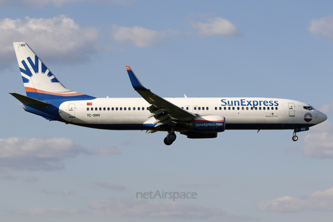 SunExpress Boeing 737-86J (TC-SNV) at  Warsaw - Frederic Chopin International, Poland